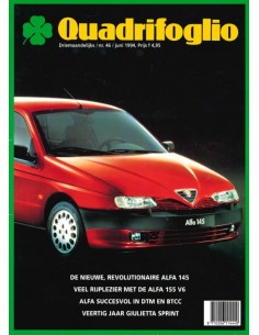 1994 ALFA ROMEO QUADRIFOGLIO MAGAZINE 46 DUTCH