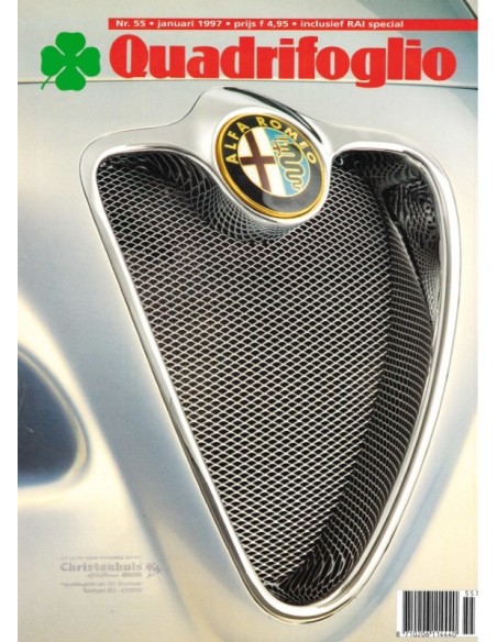 1997 ALFA ROMEO QUADRIFOGLIO MAGAZINE 55 NIEDERLÄNDISCH