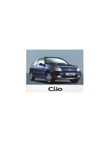 1997 RENAULT CLIO BETRIEBSANLEITUNG NIEDERLÄNDISCH
