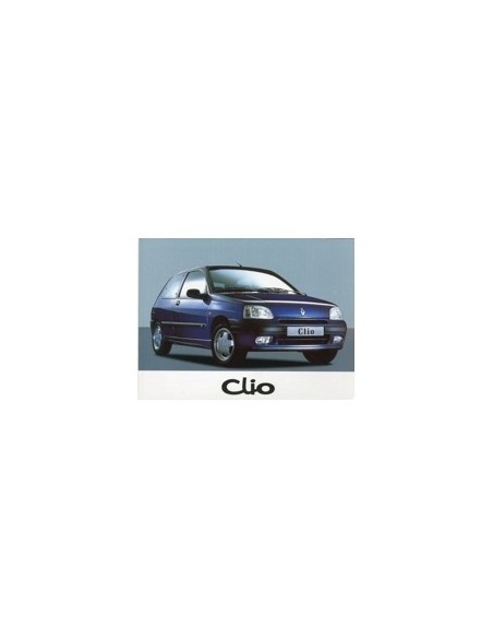 1997 RENAULT CLIO BETRIEBSANLEITUNG NIEDERLÄNDISCH