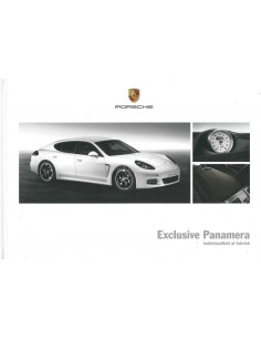 2015 PORSCHE PANAMERA EXCLUSIVE HARDCOVER PROSPEKT NIEDERLÄNDISCH