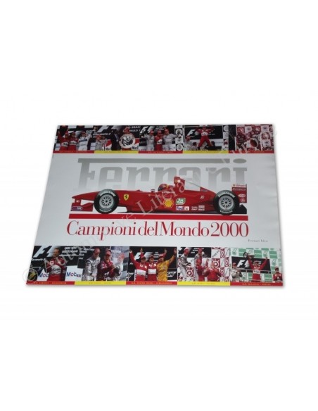 2000 FERRARI F1 CAMPIONI DEL MONDO DEALER POSTER 1633/00