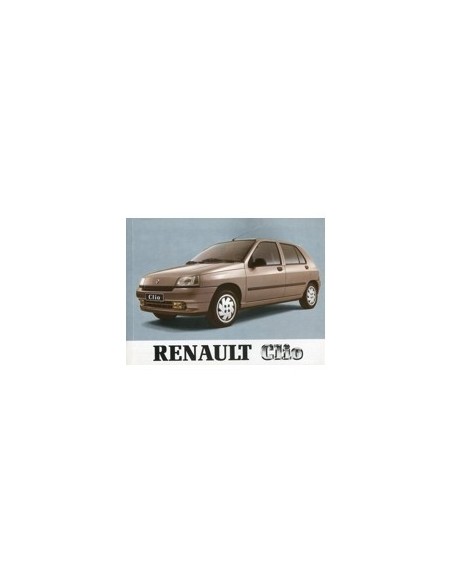 1993 RENAULT CLIO INSTRUCTIEBOEKJE DUITS