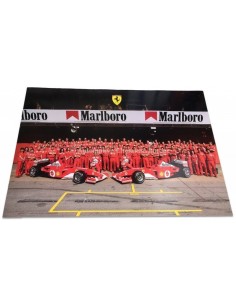 2002 FERRARI FORMEL 1 MARLBORO DEALER POSTER 1844/02