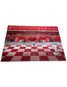 2003 FERRARI F1 WORLD CHAMPION DEALER POSTER 2017/03