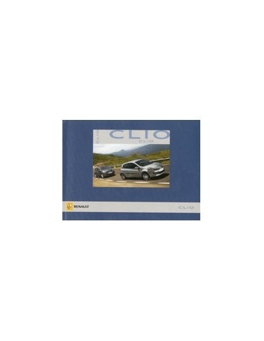 2006 RENAULT CLIO OWNERS MANUAL DUTCH