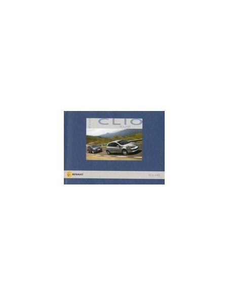 2006 RENAULT CLIO OWNERS MANUAL DUTCH