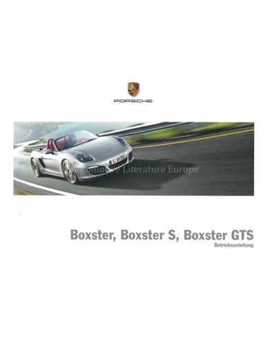 2015 PORSCHE BOXSTER S & GTS OWNERS...