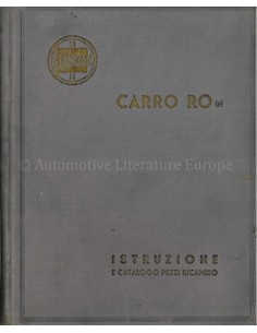 1933 LANCIA CARRO RO OWNERS...