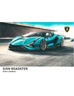 2020 LAMBORGHINI SIAN ROADSTER OWNERS MANUAL ENGLISH