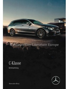 2015 MERCEDES BENZ C KLASSE INSTRUCTIEBOEKJE DUITS
