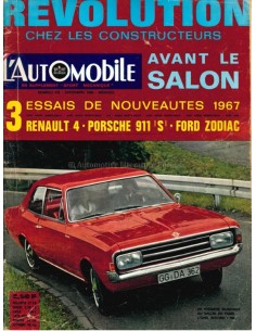 1966 L'AUTOMOBILE MAGAZINE 245 FRANS