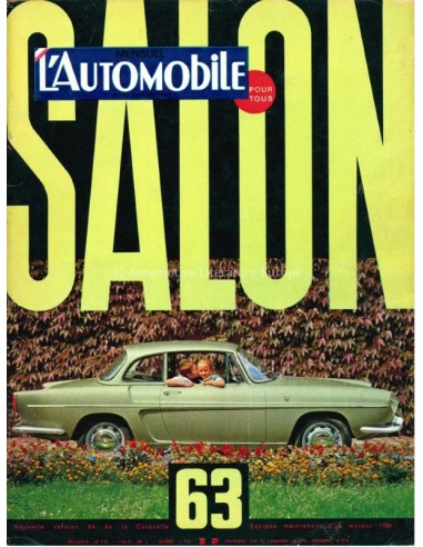 1963 L'AUTOMOBILE MAGAZINE 210 FRANS