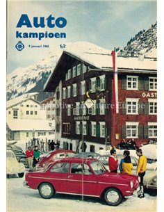 1965 AUTOKAMPIOEN MAGAZINE 1-2 NEDERLANDS
