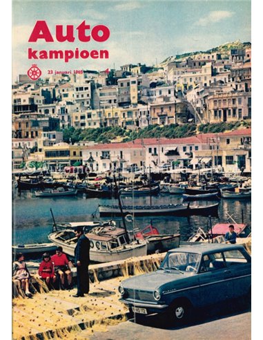 1965 AUTOKAMPIOEN MAGAZINE 4 NEDERLANDS