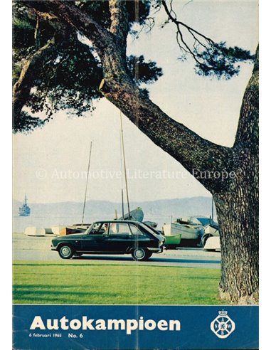 1965 AUTOKAMPIOEN MAGAZINE 6 DUTCH