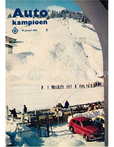 1965 AUTOKAMPIOEN MAGAZINE 5 NEDERLANDS