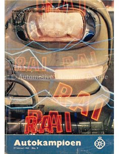 1965 AUTOKAMPIOEN MAGAZINE 9 DUTCH