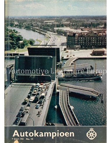 1965 AUTOKAMPIOEN MAGAZINE 10 DUTCH