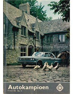 1965 AUTOKAMPIOEN MAGAZIN 11 NIEDERLÄNDISCH