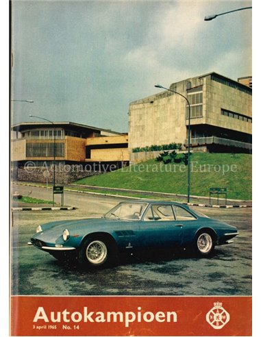1965 AUTOKAMPIOEN MAGAZIN 14 NIEDERLÄNDISCH