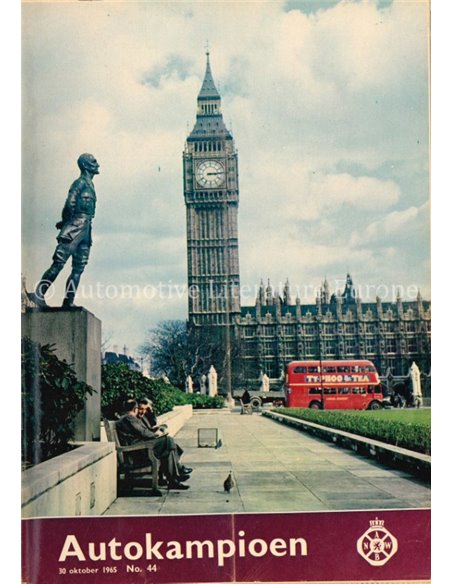 1965 AUTOKAMPIOEN MAGAZINE 44 DUTCH