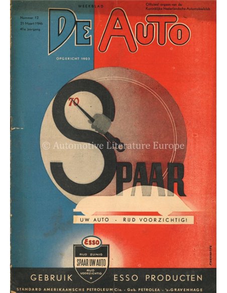 1946 DE AUTO MAGAZIN 12 NIEDERLÄNDISCH