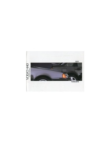 1989 VOLVO 440 INSTRUCTIEBOEKJE NEDERLANDS