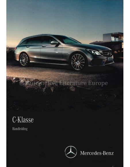 2015 MERCEDES BENZ C CLASS T OWNERS MANUAL DUTCH