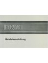 1986 BMW 3ER BETRIEBSANLEITUNG DEUTSCH