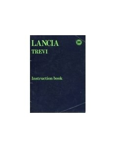 1980 LANCIA TREVI INSTRUCTIEBOEKJE ENGELS