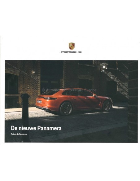 2021 PORSCHE PANAMERA BROCHURE DUTCH