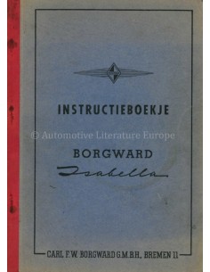 1956 BORGWARD ISABELLA...