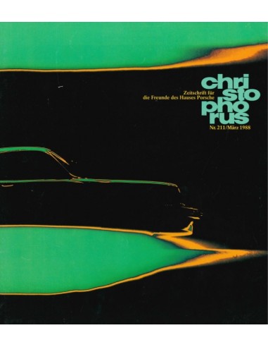 1988 PORSCHE CHRISTOPHORUS MAGAZINE 211 GERMAN