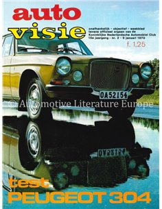 1970 AUTOVISIE MAGAZINE 2 DUTCH
