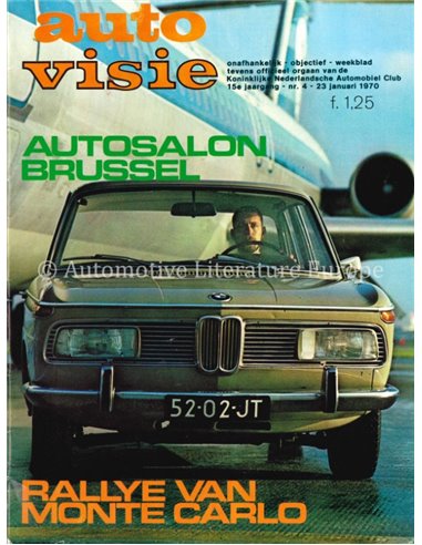 1970 AUTOVISIE MAGAZINE 4 NEDERLANDS