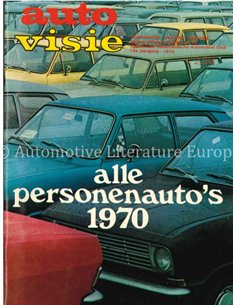 1970 AUTOVISIE MAGAZINE 7 NEDERLANDS