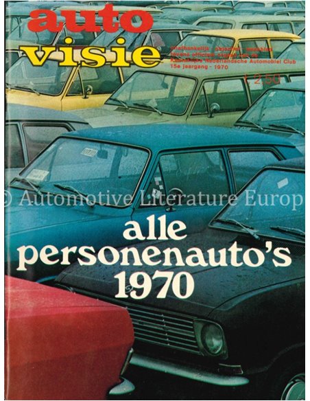 1970 AUTOVISIE MAGAZINE 7 NEDERLANDS