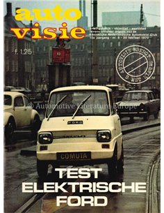 1970 AUTOVISIE MAGAZINE 8 NEDERLANDS