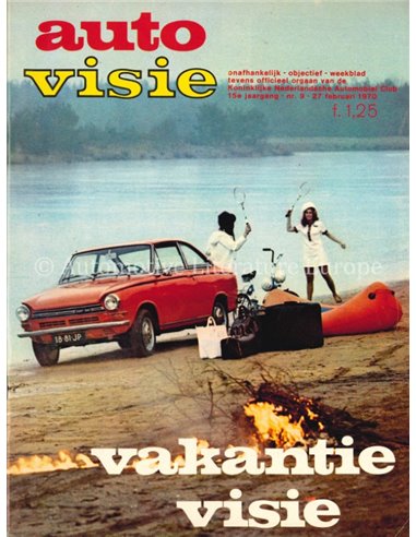 1970 AUTOVISIE MAGAZIN 9 NIEDERLÄNDISCH