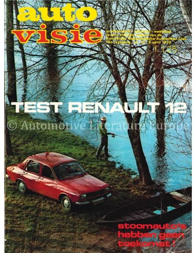 1970 AUTOVISIE MAGAZINE 14 NEDERLANDS