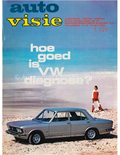 1970 AUTOVISIE MAGAZIN 15 NIEDERLÄNDISCH