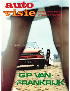 1970 AUTOVISIE MAGAZIN 28 NIEDERLÄNDISCH