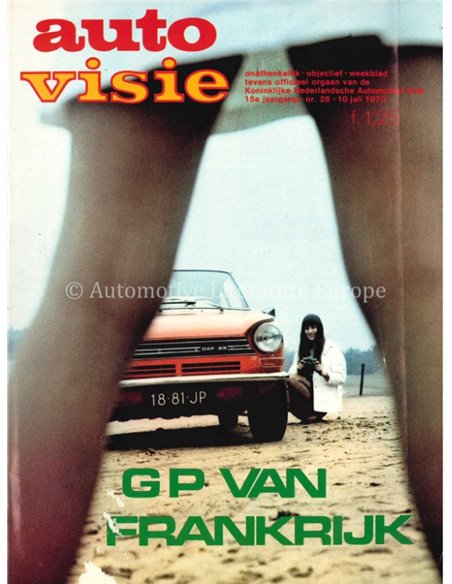 1970 AUTOVISIE MAGAZIN 28 NIEDERLÄNDISCH