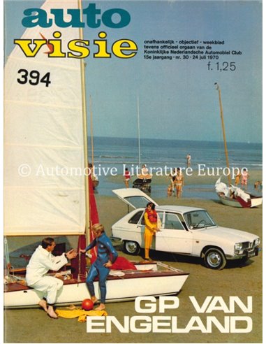 1970 AUTOVISIE MAGAZINE 30 DUTCH