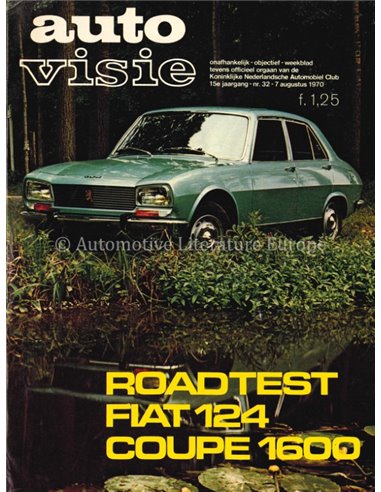 1970 AUTOVISIE MAGAZINE 32 NEDERLANDS