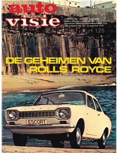 1970 AUTOVISIE MAGAZINE 33 NEDERLANDS