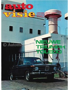 1970 AUTOVISIE MAGAZIN 34 NIEDERLÄNDISCH