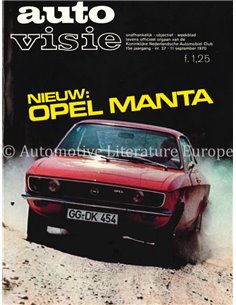 1970 AUTOVISIE MAGAZINE 37 NEDERLANDS