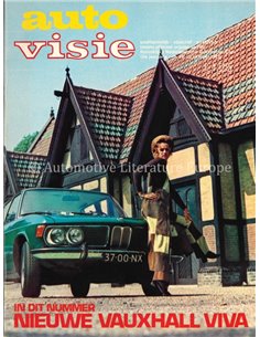 1970 AUTOVISIE MAGAZINE 40 NEDERLANDS
